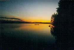 Abendstimmung auf der Insel